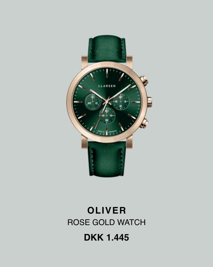 LLarsen oliver green watch